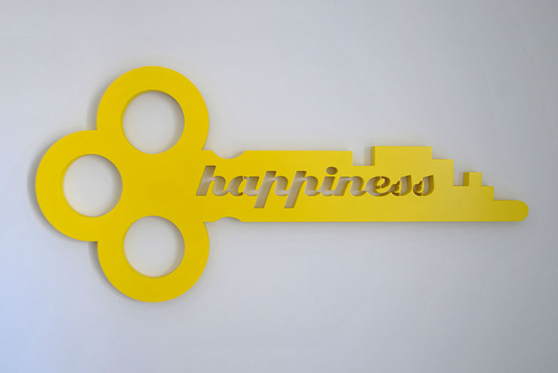 From the series keys
Painted PVC. 16.5” x 35” x 1” . 2012. 4/5. $2,000